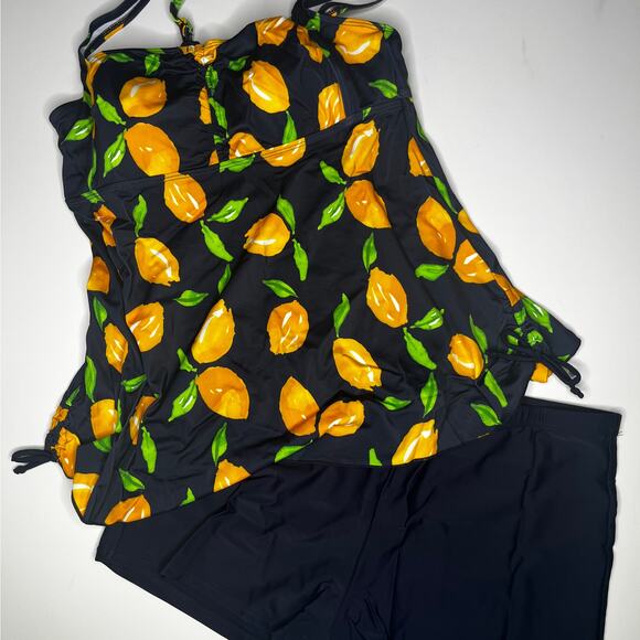 Septangle Tankini Boy Short Swimsuit New 16 - Picture 1 of 13